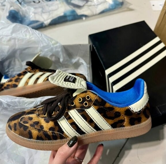adidas | Shoes | Adidas X Wales Bonner Samba Pony Leopard Print Womens ...